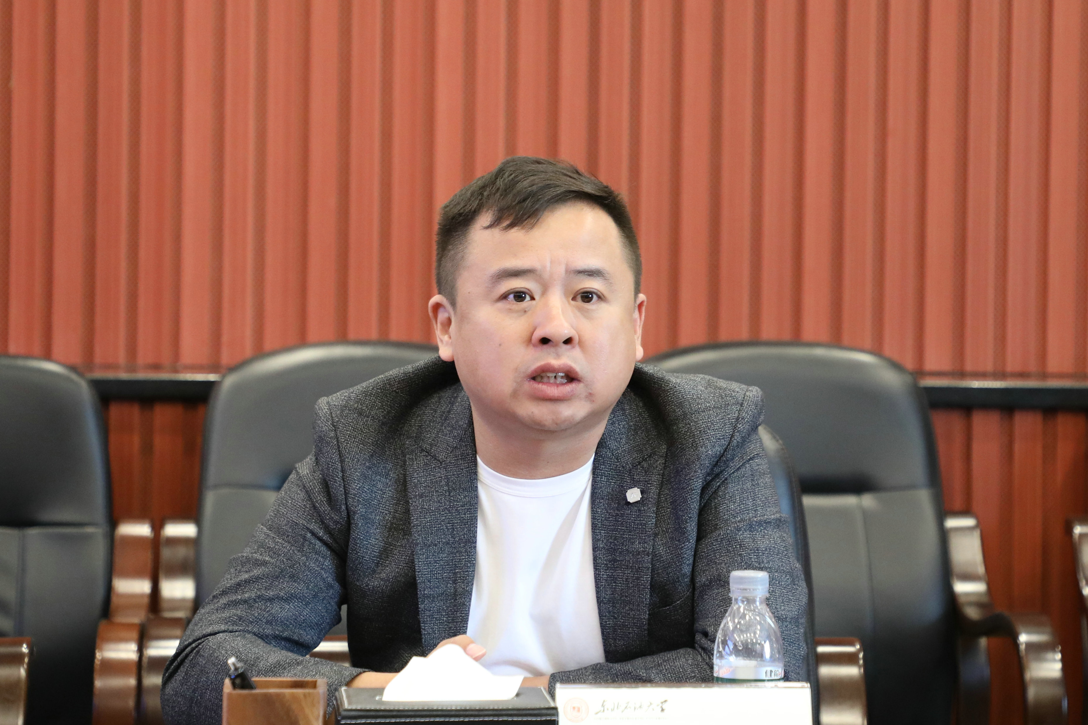 合力(天津)能源科技股份有限公司董事长侯立东来校交流-东北石油大学